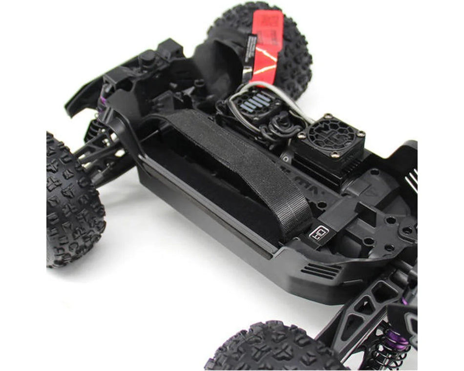 Hot Racing Aluminum Tall Battery Flex Strap Hold-Down Set for ARRMA Mini Kraton