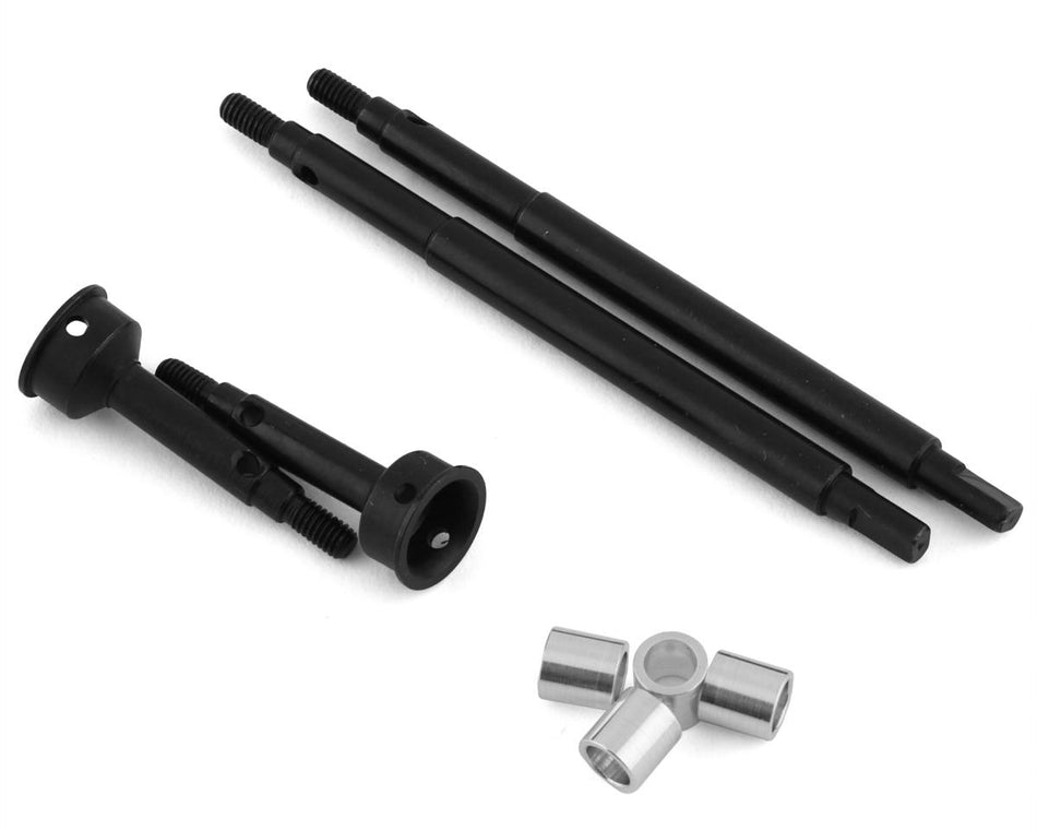 Hot Racing 5mm hardened Steel Drive Stub Axles TRX4-M