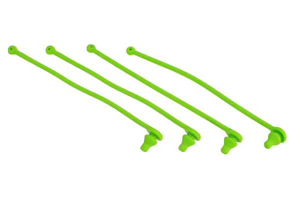 5753 Traxxas Green Body Clip Retainers (4)