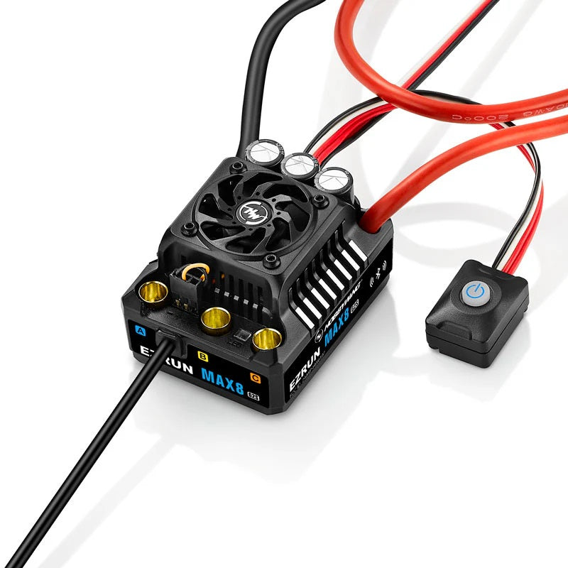Hobbywing EzRun MAX8 G2S ESC with Bluetooth – Waterproof 1/8 ESC 30103205