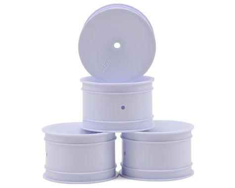 JConcepts Mono 2.2 Rear Wheels (White) (4) (B7/B6/B5/RB6) w/12mm Hex