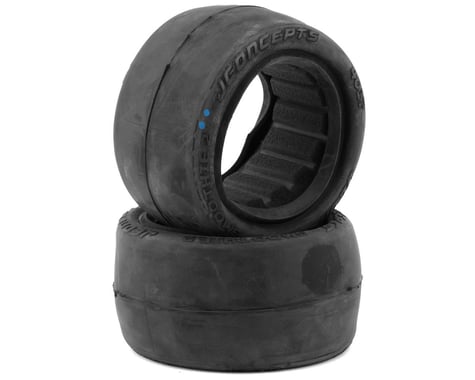 JConcepts Smoothie 2 2.2" Rear Buggy Tires (2) (Silver)