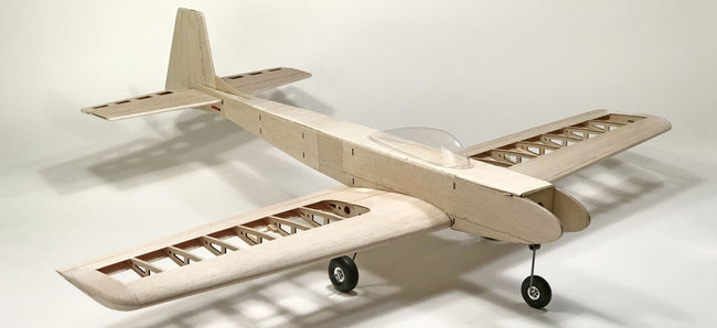 Old School Model Works  Kaos 60 Balsa RC Kit