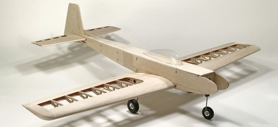 Old School Model Works  Kaos 60 Balsa RC Kit