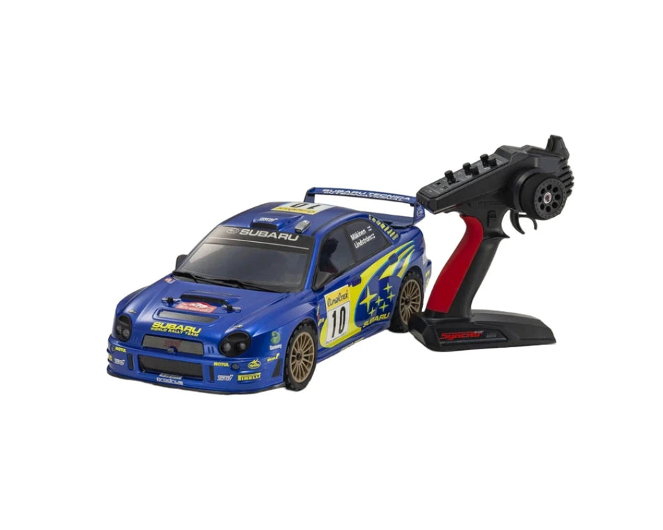 Kyosho Fazer Mk2 FZ02 2002 Subaru Impreza STI WRC 1/10 Electric RTR w/Syncro KT-231P+ 2.4GHz Radio
