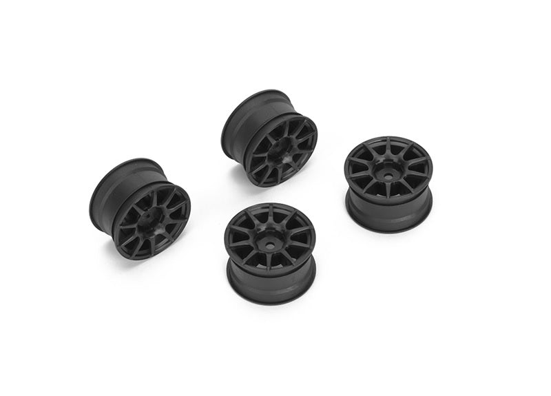 Louise 10 Spoke Wheel +1mm (Black), for LMX