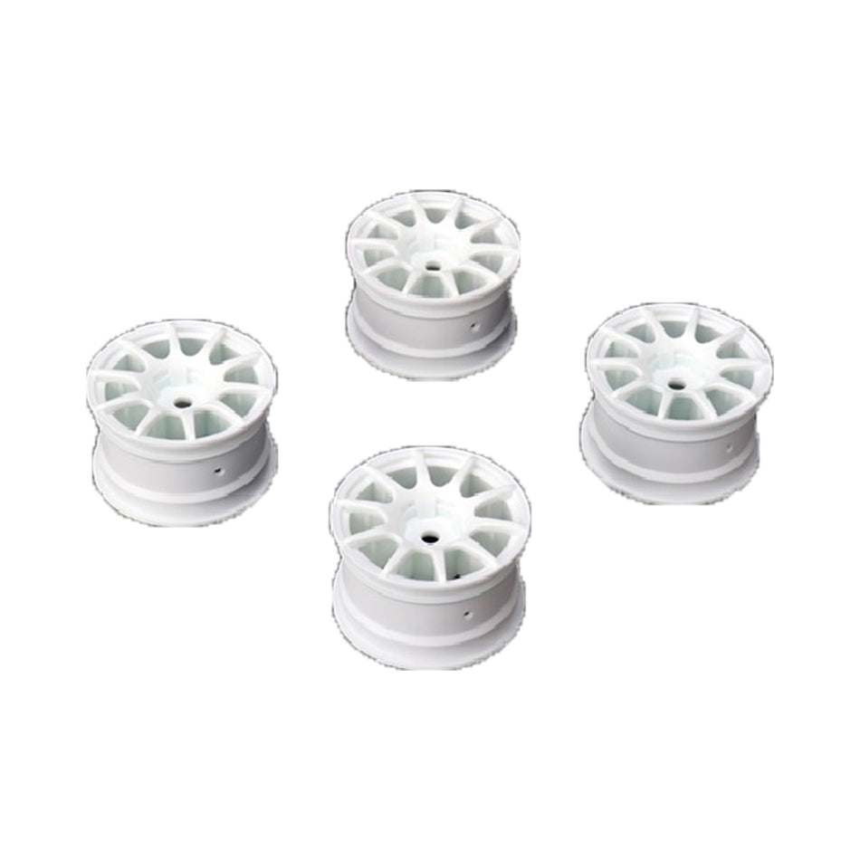 Louise 10 Spoke Wheel +1mm (White), Fits LMX