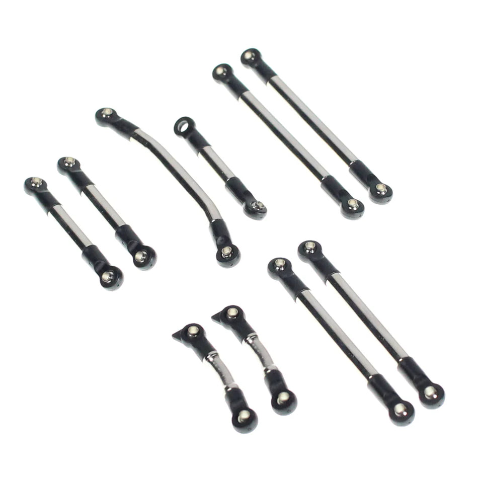 Redcat Racing Complete Polished Steel Link Set – Apex [RER42160]