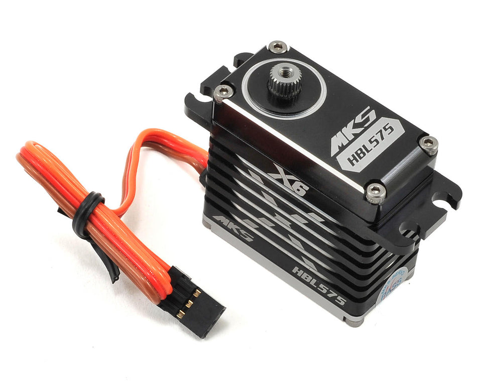 MKS Servos MKS-HBL575 X6 Brushless Titanium Gear High Speed HV Digital Servo