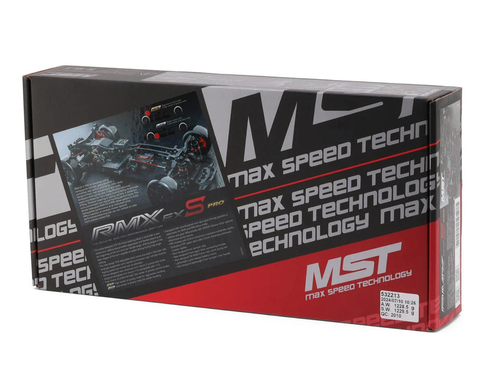 MST RMX EX S Pro 1/10 RWD Electric Drift Car Kit (No Body)