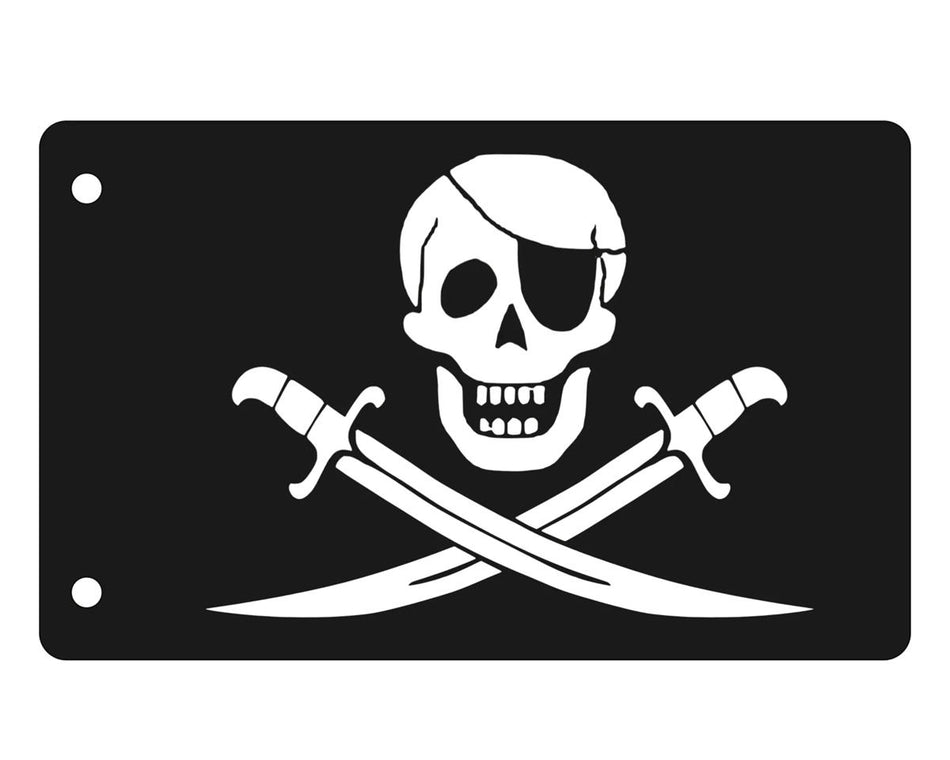 MyTrickRC MYKFLAG-PIRATE TrickWhip2 Scale Whip Light Tube Flag Accessory (Pirate)