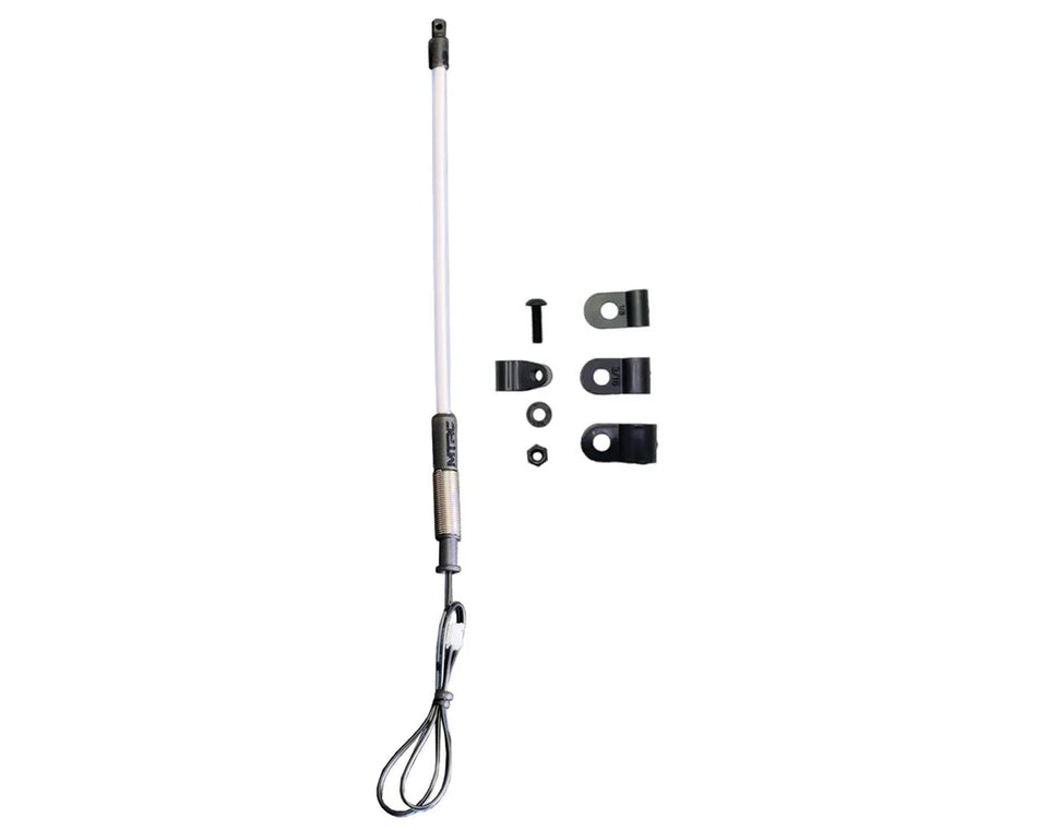 MyTrickRC MYKWHIP2-13P-12 TrickWhip2 Super Bright Scale Whip Light Tube (Pink) 130mm w/12V-3V Voltage Regulator & Receiver Cable