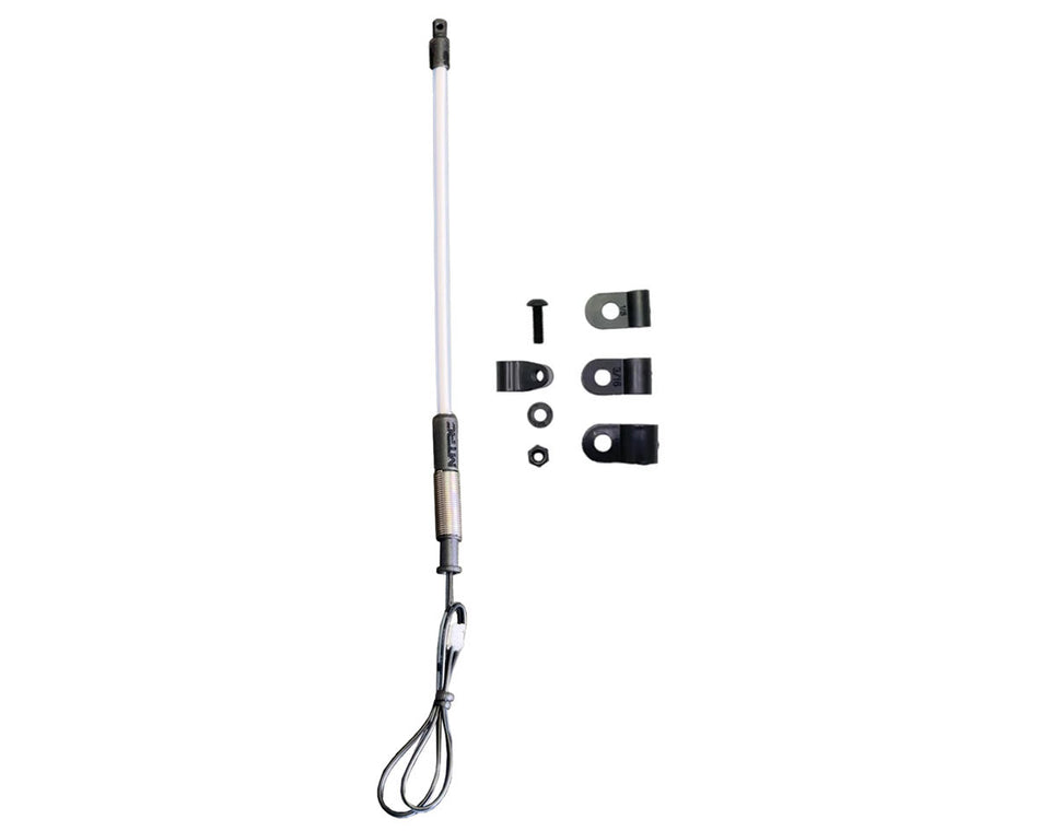 MyTrickRC MYKWHIP2-13PU-12 TrickWhip2 Super Bright Scale Whip Light Tube (Purple) 130mm w/12V-3V Voltage Regulator & Receiver Cable