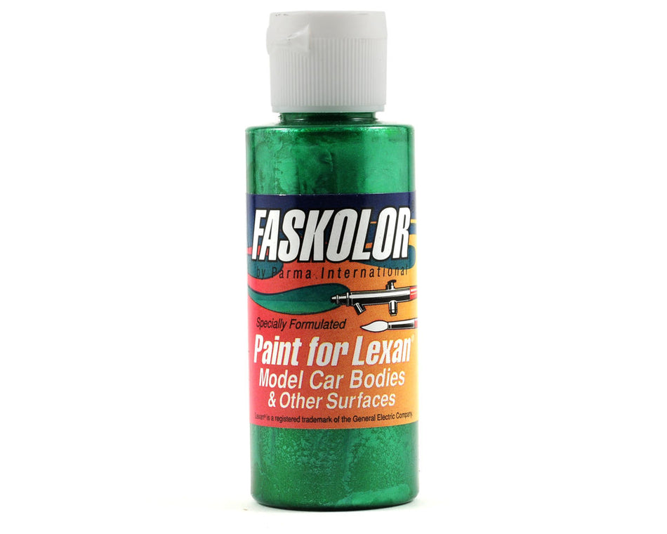 Parma PSE Faskolor Faspearl Green Water Based Airbrush Paint 2oz PAR40052