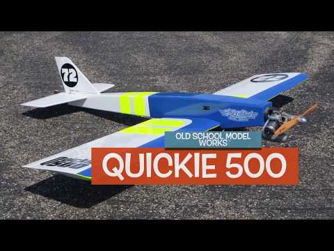 Old School Model Works Quickie 500 Balsa RC Kit – Superstition Hobbies