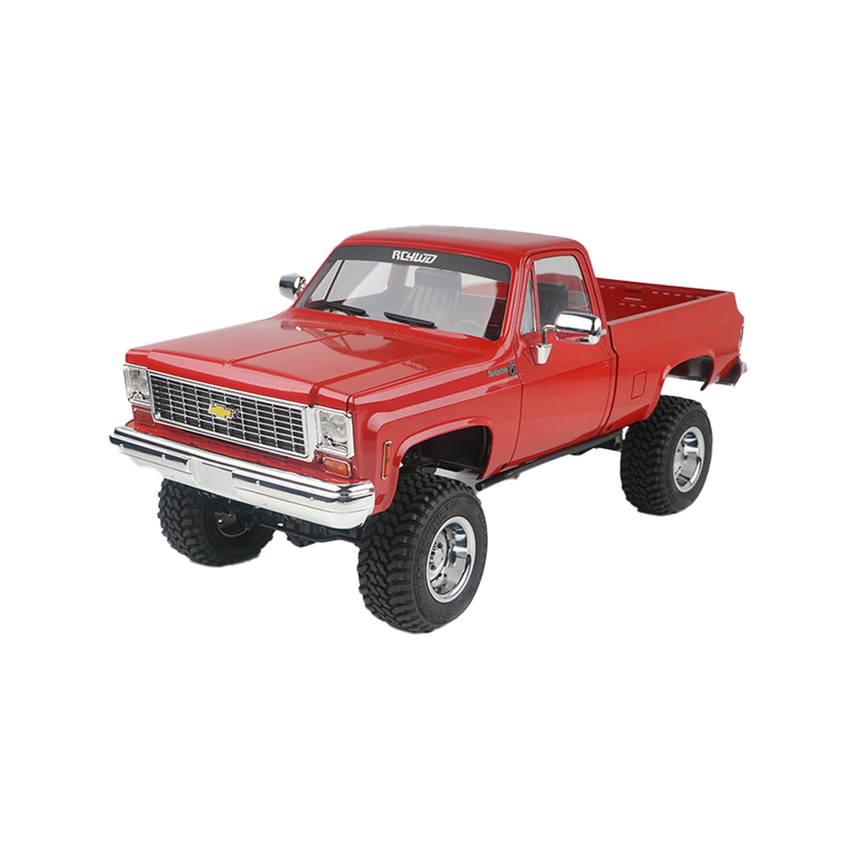 Trail Finder 2 "LWB" RTR with Chevrolet K10 Scottsdale Hard Body Set - Red