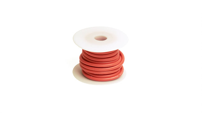 10 Gauge Silicone Ultra-Flex Wire (Red) sold per foot