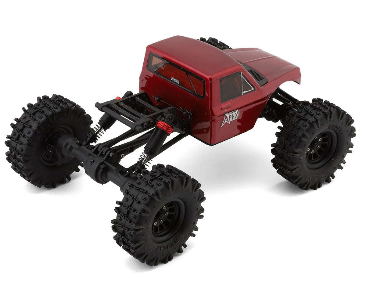 Redcat Ascent-18 Apex 1/18 4WD RTR Brushless Rock Crawler (Red Redcat Ascent-18 Apex 1/18 4WD RTR Brushless Rock Crawler (Red