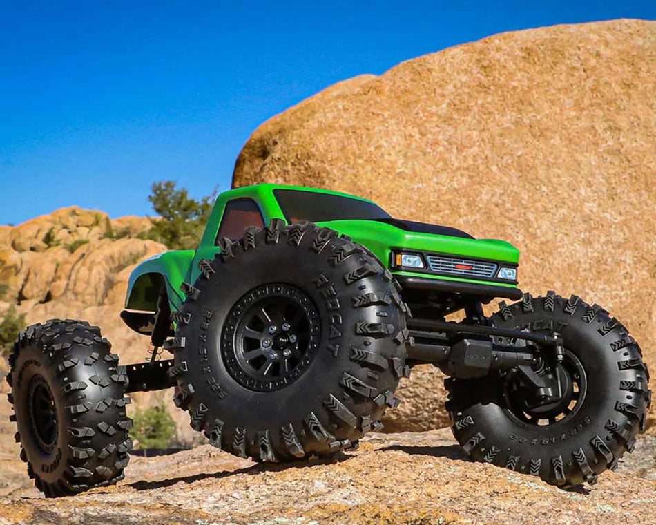 Redcat Vertex-10W 1/10 RTR 4WD Electric Brushless Rock Crawler (Electric Green) (+24mm Wide Axles)