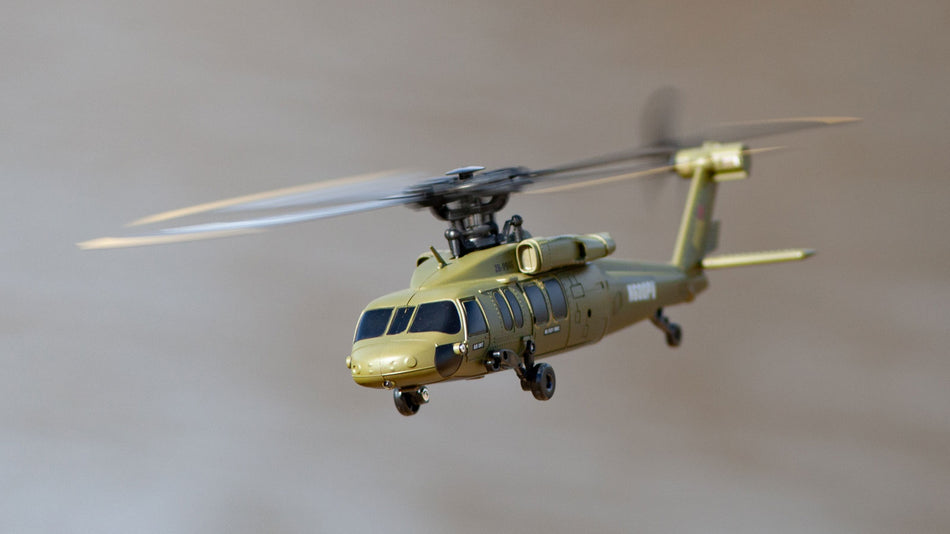Hero-Copter BL 4-Blade Brushless RTF Helicopter Army