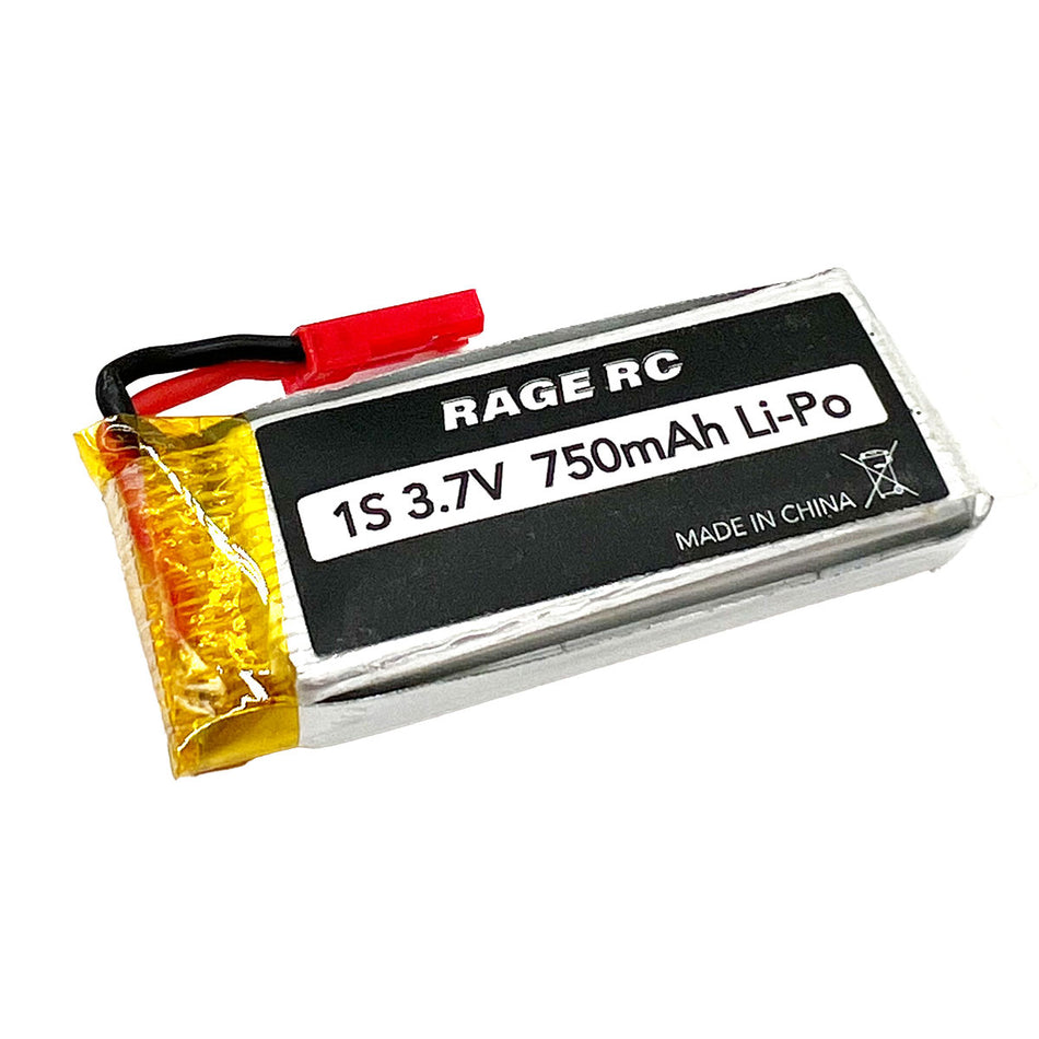 3.7V 750mAh 35C LiPo Battery w/JST;