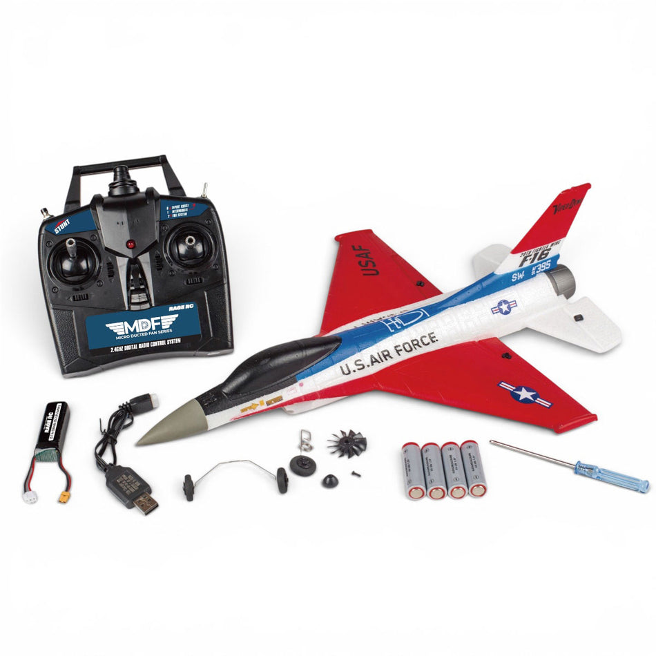 Rage RGRA1700 F-16 Micro RTF Brushless EDF Jet with PASS