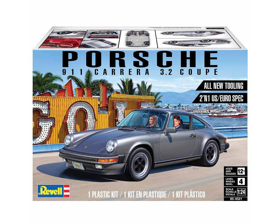 Revell 1/24 Porsche 911 Carrera 3.2 Coupe Model Kit