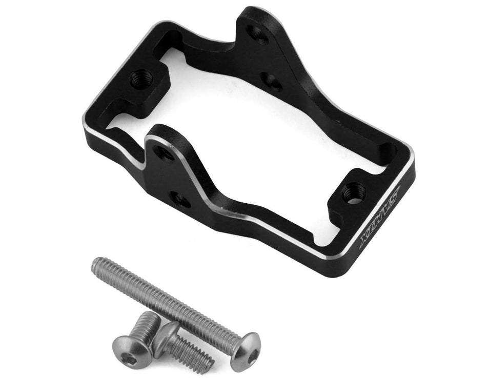 Samix TRX-4M Aluminum Servo Mount (Black)  (Traxxas/EcoPower)