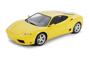 Ferrari 360 Modena Plastic Model, Yellow Version