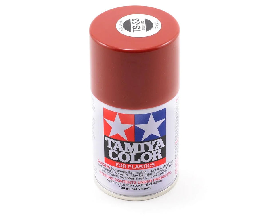 Tamiya TS-33 Dull Red Lacquer Spray Paint