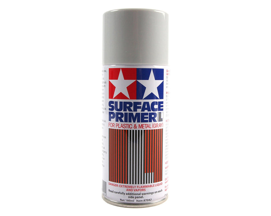 Tamiya TAM87042 Grey Surface Primer Spray 180ml