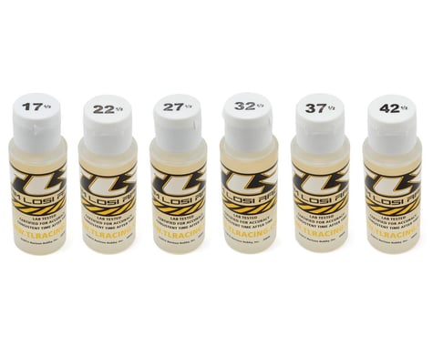 Shock Oil 6 Pack, 17.5-42.5WT, 150-563CST, 2OZ