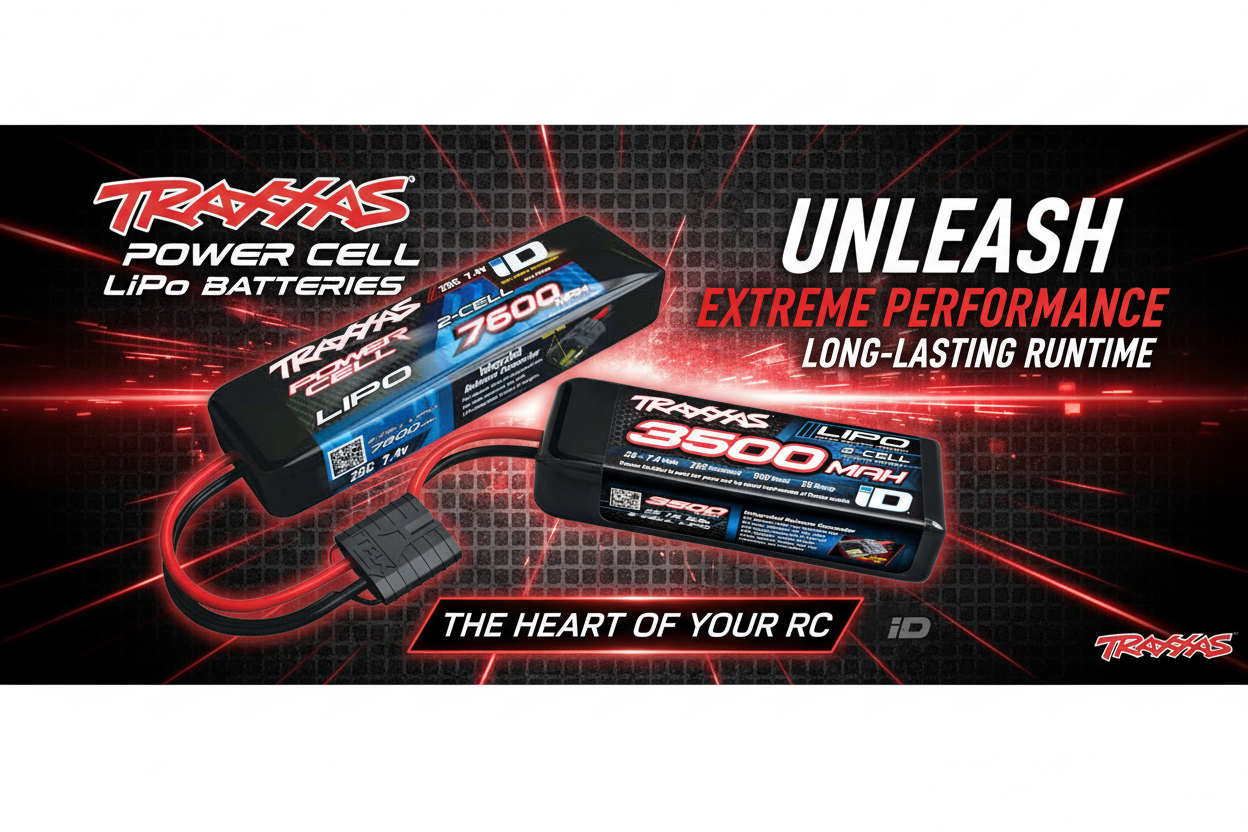 Traxxas Batteries Banner