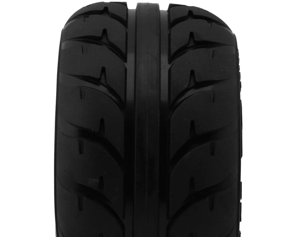 UpGrade RC Street Radials 2.2" Pre-Mounted On-Road Tires for Mini Maxx®/XRT® & Mini Kraton® (2)