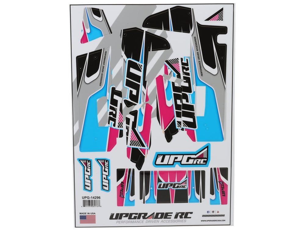 UpGrade RC "Velocity" Graphic Set for Losi® 22S™ Sprint Car (Pink)