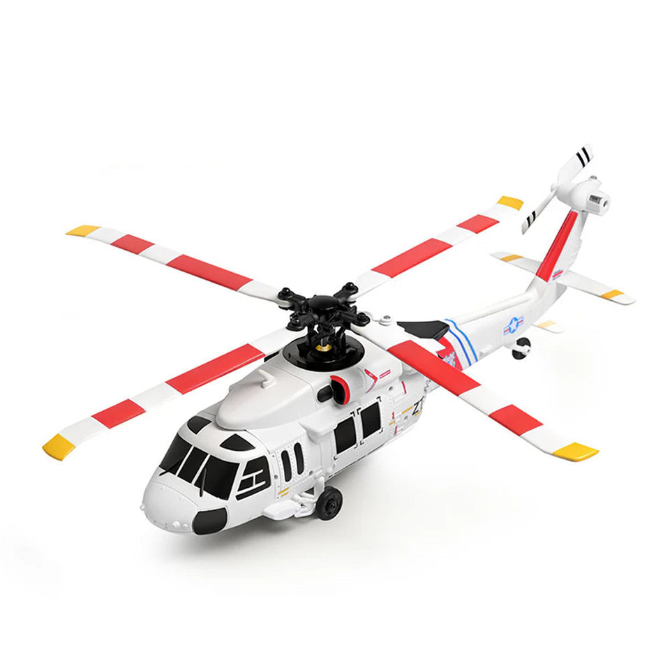 RCPro Brushless UH-60L4CH Flybarless RC Helicopter with Optical Flow