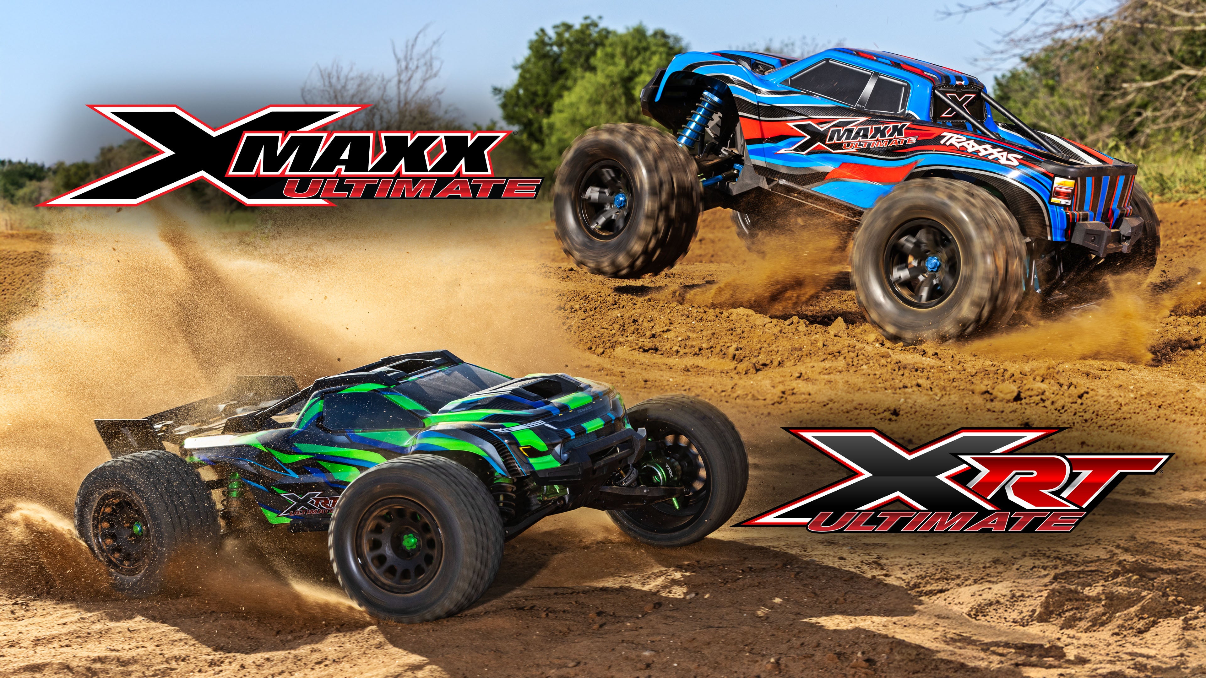 77097-4 Traxxas X-Maxx Ultimate 8S 4WD Monster Truck – Blue