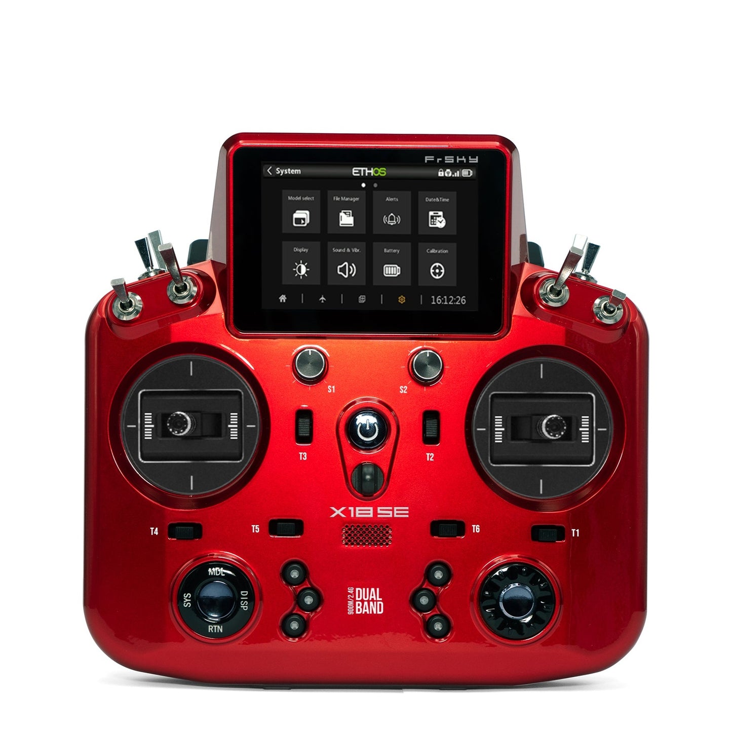 FrSky Tandem X18SE Transmitter W/Battery -Red