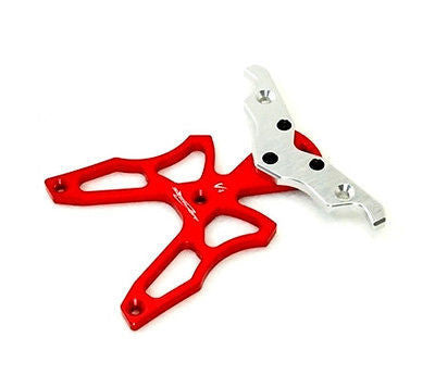 Secraft Aluminum Transmitter Stand Red