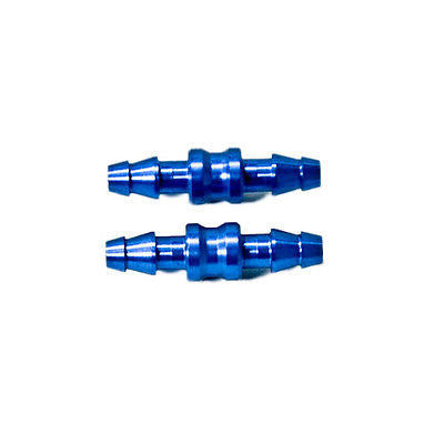 Secraft Aluminum Fuel Fitting Blue