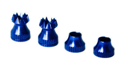 Secraft Transmitter Stick Ends 3mm Blue