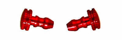 Secraft Aluminum Fuel Line Plugs Red