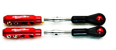 Secraft Pull-Pull Wire Tensioner Rudder Red