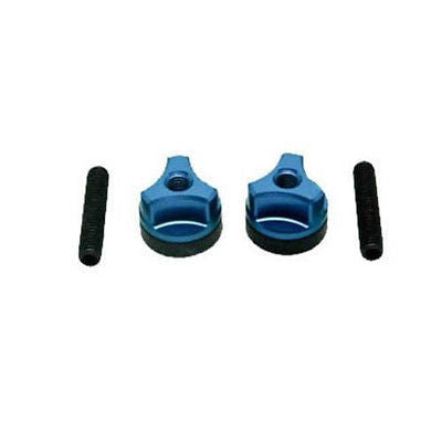 Secraft Steel Wing Bolts 6mm Blue