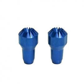 Secraft Transmitter Stick Ends 3mm Blue