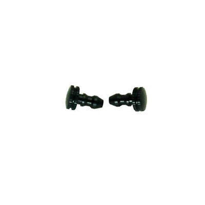 Secraft Aluminum Fuel Line Plugs Black