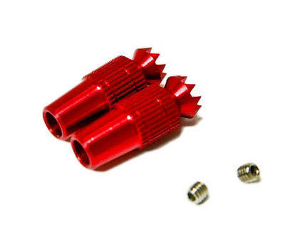 Secraft Transmitter Stick Ends 3mm Red