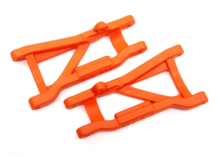 2555T Suspension arms, orange, rear, heavy duty (2)