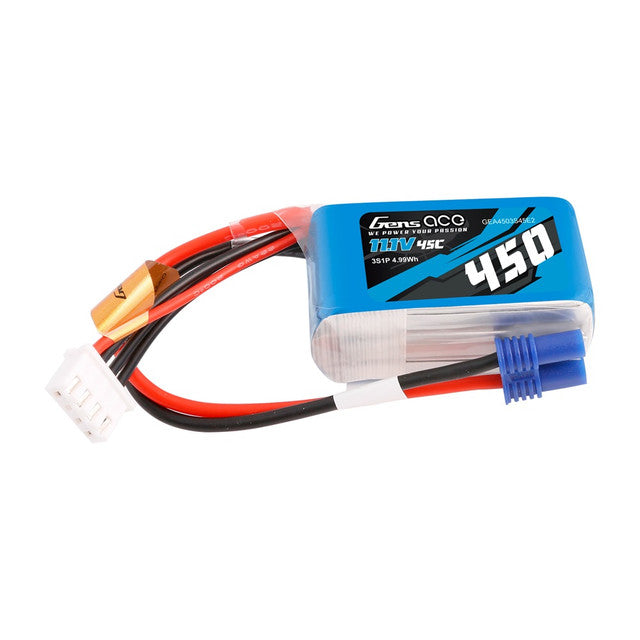 Gens Ace 450mAh 11.1V 45C 3S1P