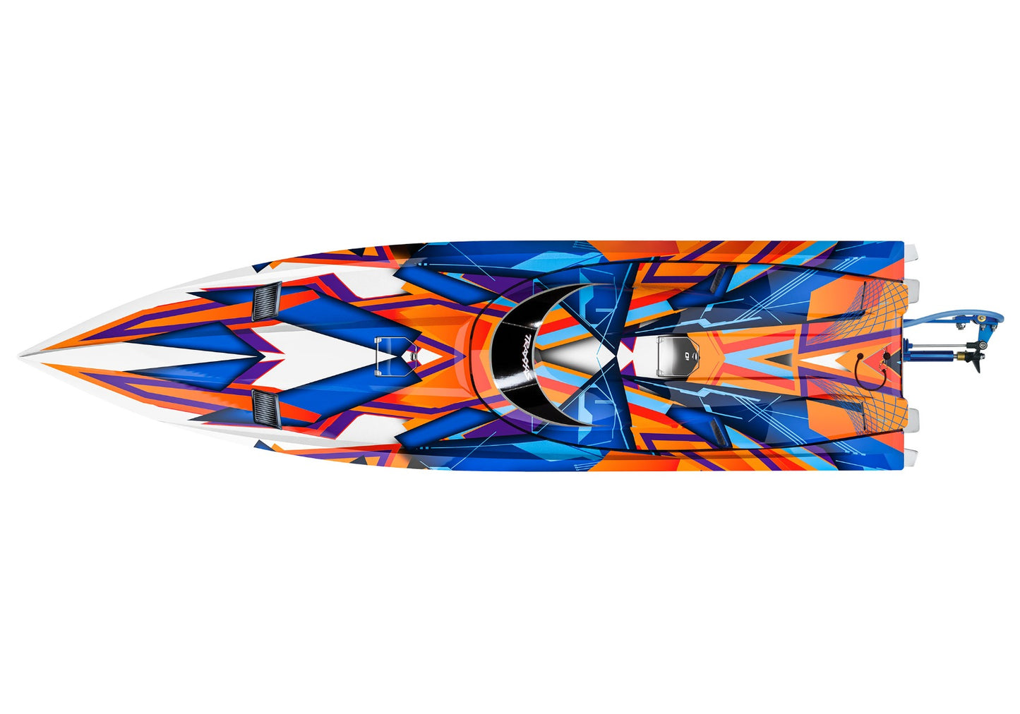 57076-4 Spartan Brushless 36 Inch RC Race Boat Orange